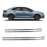 Kit Aplique Pestana Lateral Inferior Corolla Cromado Vo6