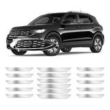 Kit Apliques Cromado Grade Vw T cross Sense Pcd 2020 2021