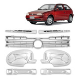 Kit Apliques Cromados Gol 95 03