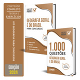 Kit Apostila Geografia Geral E Do Brasil Testes