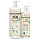 Kit Apse Gelatina 500ml E Creme De Pentear 1L Africa Baobá Cabelos Cacheados Definidos Hidratados E Radiantes 