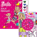 Kit Aquarela Barbie Festa De Aniversário