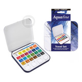 Kit Aquarela Pastilha 24 Cores Daler Rowney
