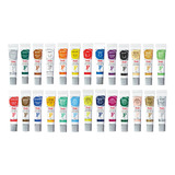 Kit Aquarela Pentel Arts Bisnaga 5ml 26 Cores Completo