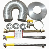 Kit Aquecedor F3 4 X M1 2 Flex 40cm Duto 80mm X 2 0 Metros