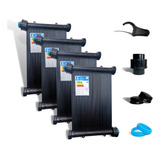 Kit Aquecedor Solar 10 Placas De 3metros Kit Fechamento