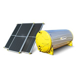 Kit Aquecedor Solar Boiler Inox 500 L 3 Placas Coletor 2 Mts