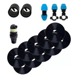 Kit Aquecedor Solar Girassol A1 Com 10x 40m Com Conexões