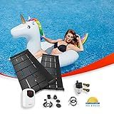 Kit Aquecedor Solar Para Piscinas De Até 45m Ou Até 60 Mil Litros TekSol Com Controlador De Temperatura Bivolt