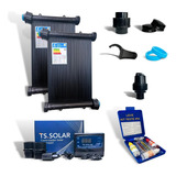 Kit Aquecedor Solar Piscina 6x3 20 Placas 3mt 25000 Litros