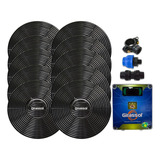 Kit Aquecimento Solar Piscina 10 Placas A1 Girassol Painel