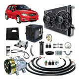Kit Ar Condicionado Celta Prisma Gm Com Direção Hidraulica