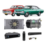Kit Ar Condicionado Chevrolet Opala Com Chicote Eletrico