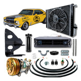 Kit Ar Condicionado Chevrolet Opala Com Suporte Compressor