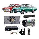 Kit Ar Condicionado Chevrolet Opala Com Suporte Compressor
