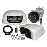 Kit Ar Condicionado Mecânico De Teto P/ Caminhões E Maquinas