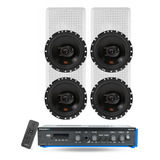 Kit Arandela Som Ambiente Jbl Frahm 4 Arandelas Comercial