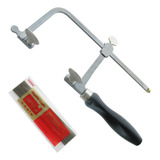 Kit Arco De Serra Para Ourives 75mm C Esticador 12 Serras