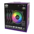 Kit Argb Cooler Master Masterfan Mf120 Halo 120 Mm X3 Control Led Preto