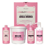 Kit Argiloterapy Reconstrução Capilar Profissional