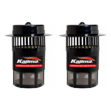 Kit Armadilha Luminosa Elétrica P Insetos Mt120 Kajima 2un