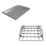 Kit Aro Cortador Brownie 30 Cav 6x6 Assadeira 31 5x37 5x3