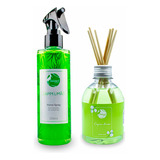 Kit Aromatizador De Ambientes Capim Limão 270ml Home Spray