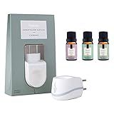 Kit Aromatizador Difusor Standard Bivolt 3 Essências Lavanda Breeze E Bamboo Via Aroma