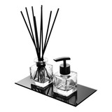 Kit Aromatizante Difusor Ambiente Banheiro Saboneteira
