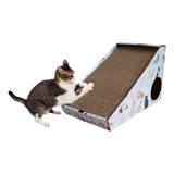 Kit Arranhador Gato Toca Papelão Catnip Não Arranhar Sofá