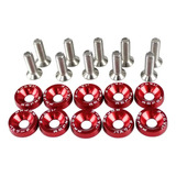 Kit Arruela Alumínio Billet Anodizada Universal Parafuso M6