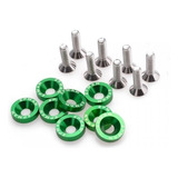 Kit Arruela Billet Universal Com Parafuso M6 Epman 6 Cores