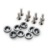 Kit Arruela Billet Universal Com Parafuso M6 Epman 8 Cores