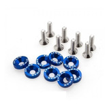 Kit Arruela Billet Universal Com Parafuso M6 Epman 8 Cores