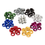 Kit Arruela Billet Universal Com Parafuso M8 8 Cores