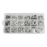 Kit Arruelas De Aluminio   450peças Promoção   Estojo