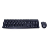 Kit Arteck 2 Em 1 Rf 2.4g Sem Fio Maxprint Cor Do Mouse Preto Cor Do Teclado Preto