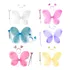 Kit Asa De Borboleta Fantasia Infantil Fada Tiara E Varinha