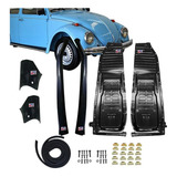 Kit Assoalho Fusca Caixa Pe Coluna Barquinha Borr Parafuso