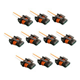 Kit Atacado 10 Plug Soquete Chicote P Farol Milha Hb4 9006