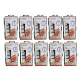 Kit Atacado 1000 Unhas Tips Curvatura C Natural Leitosa Art