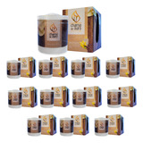 Kit Atacado 12 Un Velas Aromáticas Perfumada Decorativa 60g
