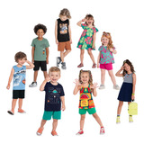 Kit Atacado 48 Peças Roupa Infantil Brandili Kyly E Elian