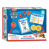 Kit Atividade Patrulha Canina Pintura E Jogo Educativo Nig