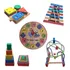 Kit Atividades 05 Brinquedos Pedagógicos   Primeira Infância