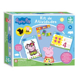 Kit Atividades Educativo Peppa Pig Infantil
