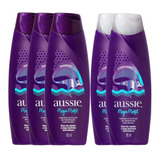 Kit Aussie Moist 2 Condicionadores 180ml 3 Shampoos 180ml