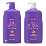 Kit Aussie Total Miracle 7 Em 1 Shampoo condicionador 778ml