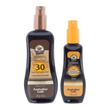 Kit Australian Gold Acelerador Dark Tanning Protetor Solar