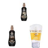 Kit Australian Gold Protetor Solar Fps 30 237 Ml Acelerador Dark Tanning 237 Gr Protetor Solar Facial Gel Creme Fps 30 50 Gr